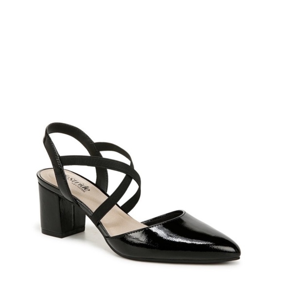 LifeStride Womens April Block Heel Pumps
Black Patent 7 M new - Picture 1 of 8